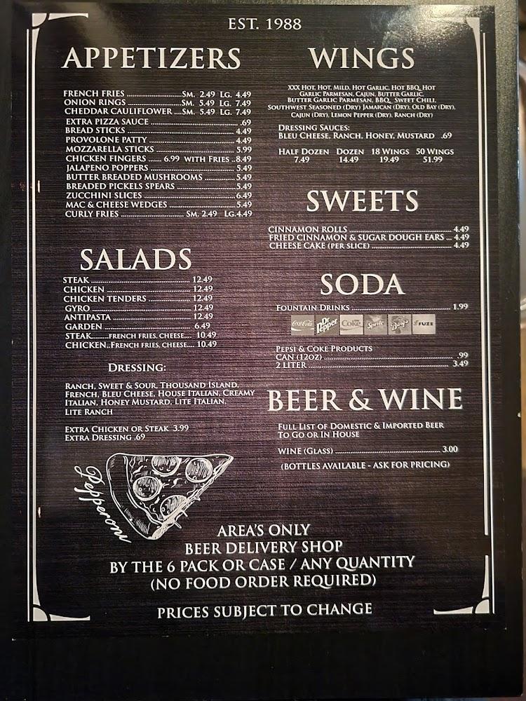 Top of the Ninth Menu image 2